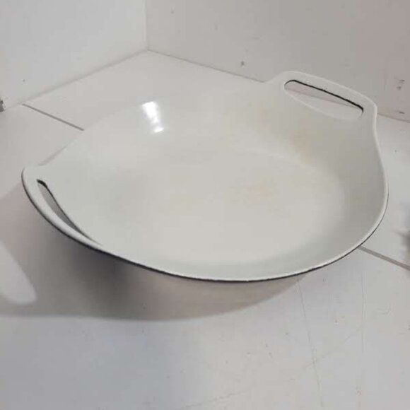 Vintage Large Mid-Century Cast Iron Copco Paella Dish Michael Lax Excel Cond - Picture 4 of 4